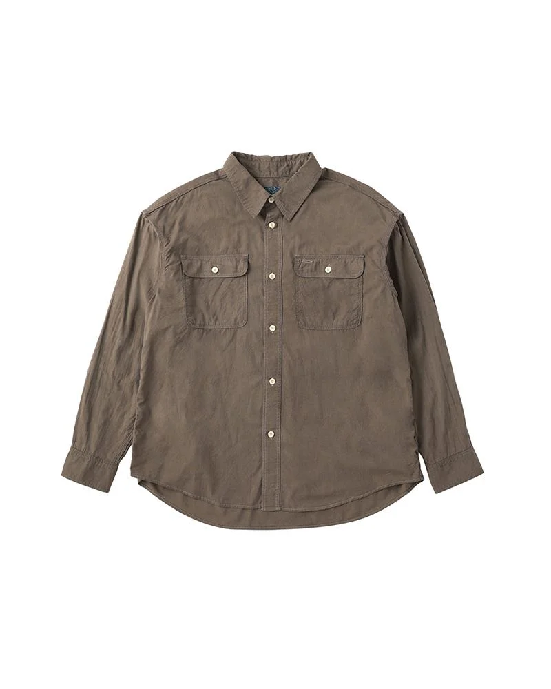 LANGER SHIRT L/S (N.D.) LT.MUD - 1