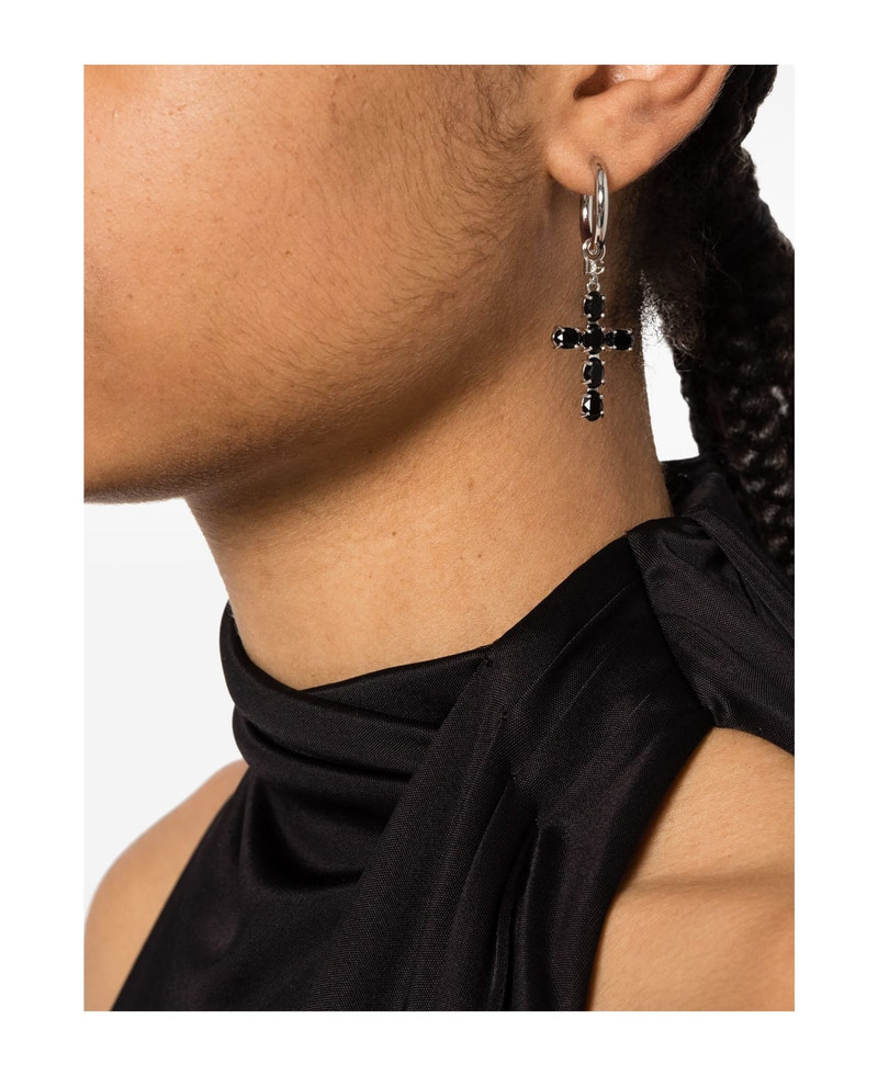 Dolce & Gabbana Orecchini Croci Strass outlook