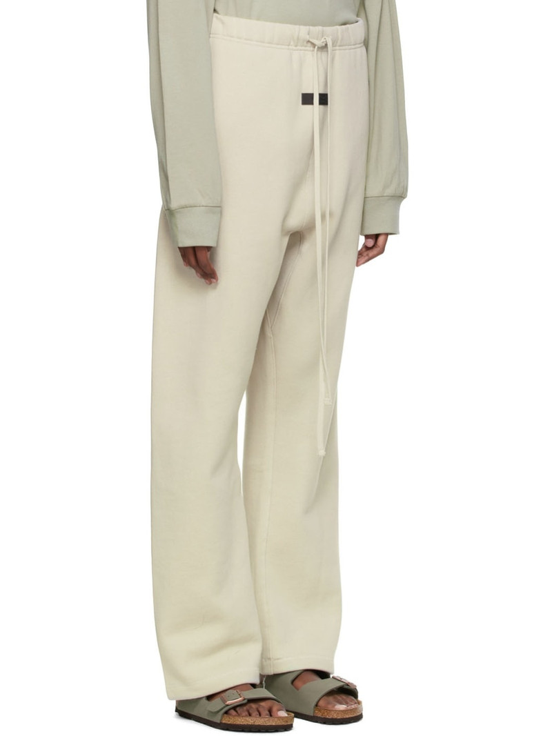 ESSENTIALS Beige Relaxed Lounge Pants outlook