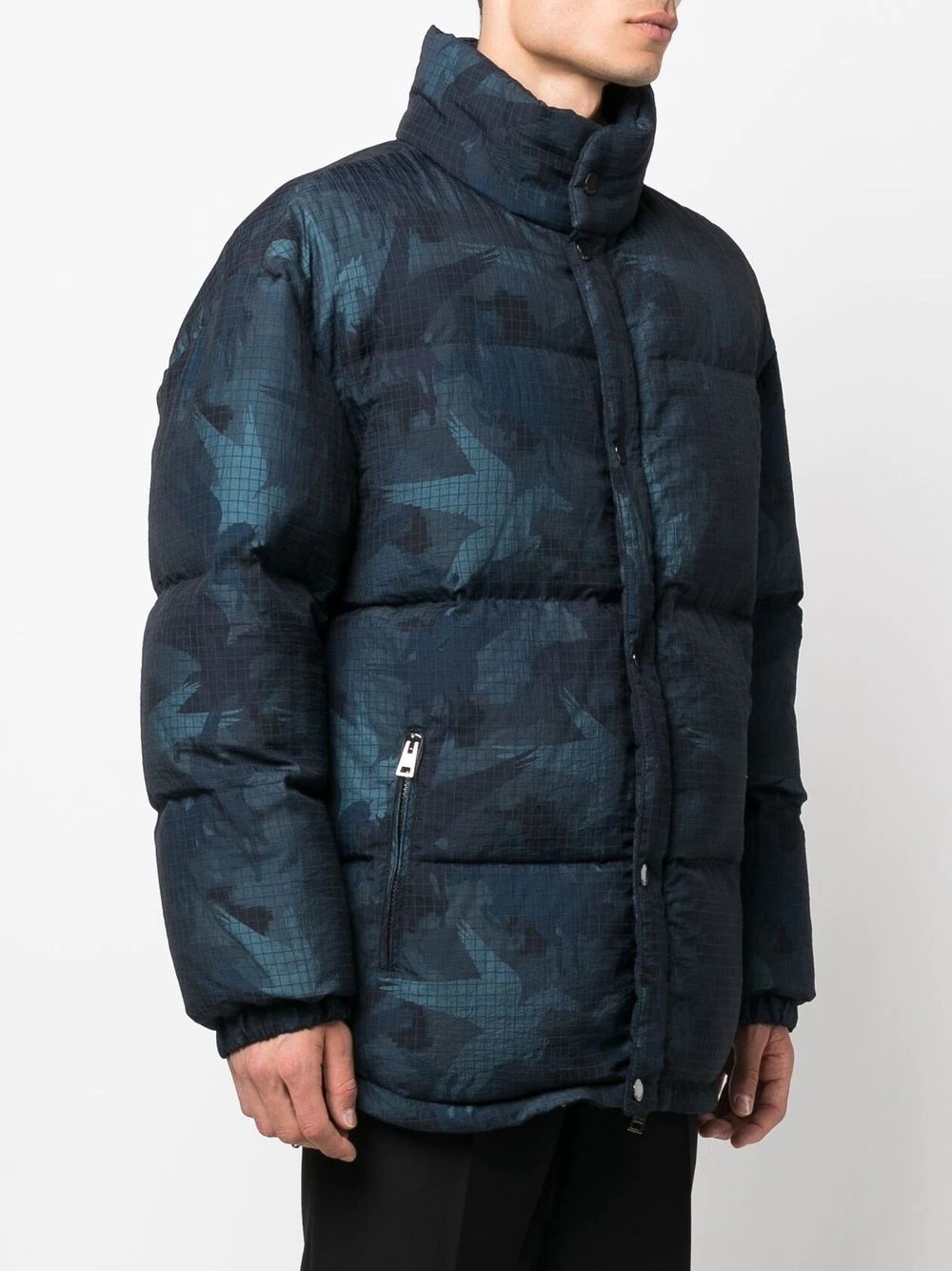 camouflage padded jacket - 3