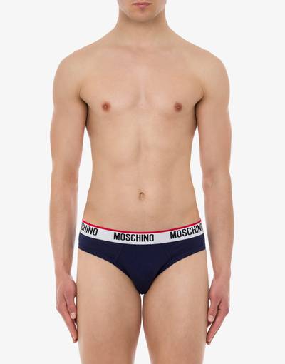 Moschino SET OF 2 LOGO BAND BRIEFS outlook