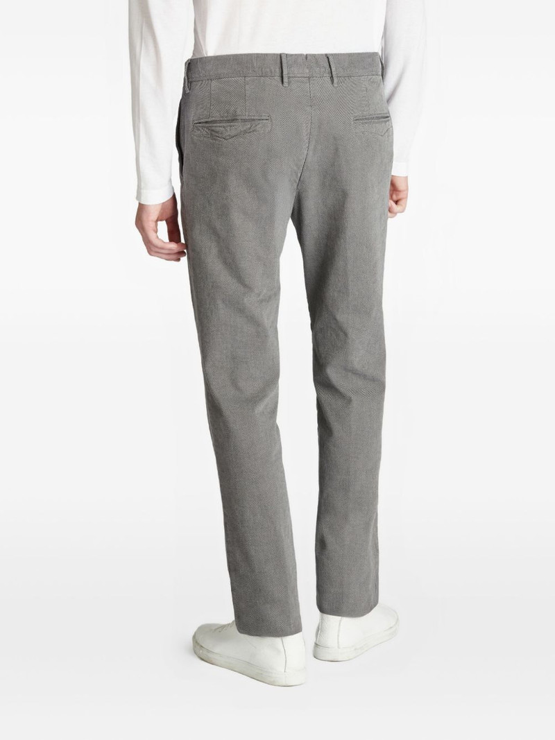 mélange-effect tailored trousers 4