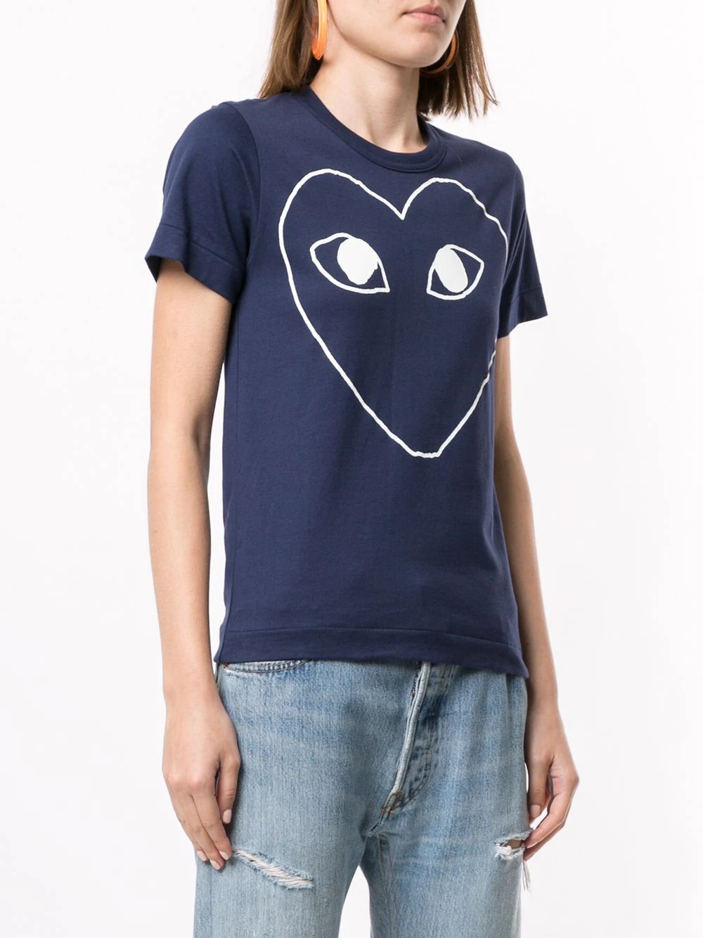 logo print T-shirt - 3