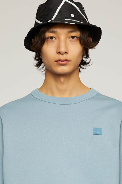 Acne Studios Face motif bucket hat black outlook