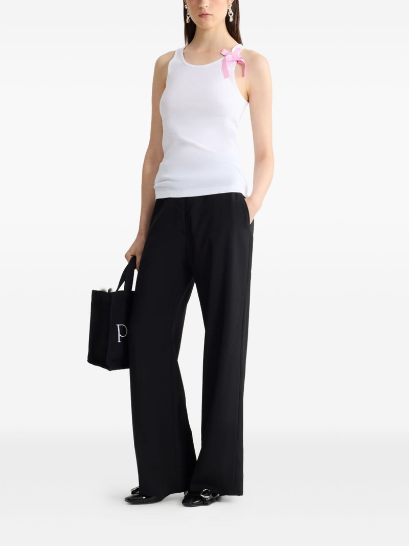 PATOU logo-detail tank top outlook