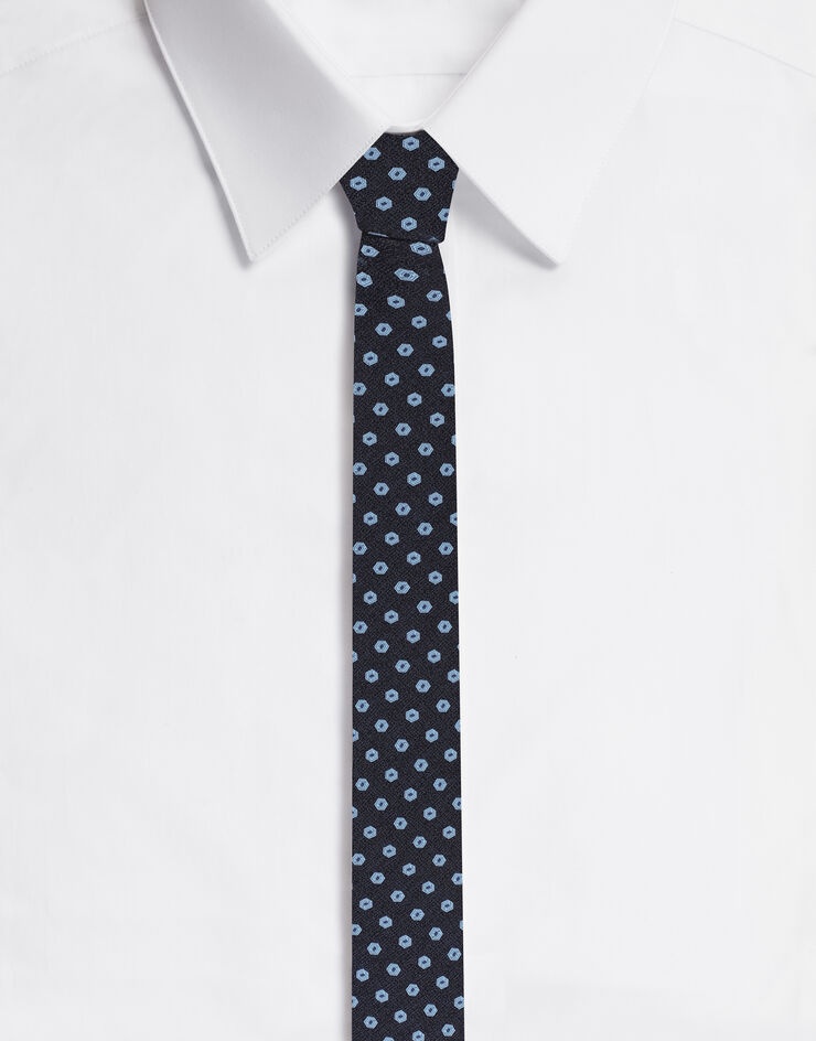 6-cm silk blade tie - 1