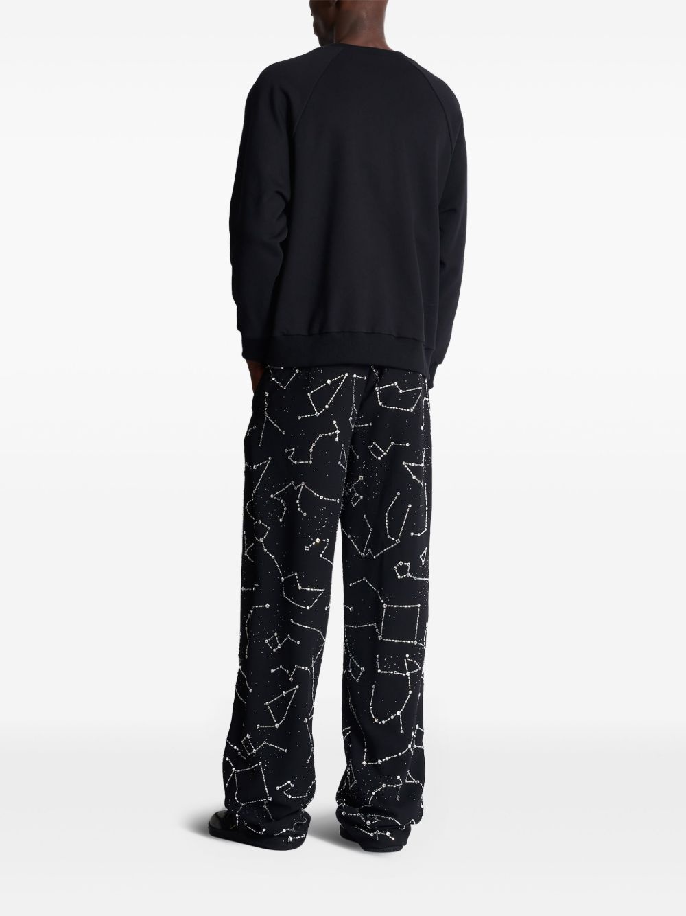 Galaxy embroidered sweatshirt - 4