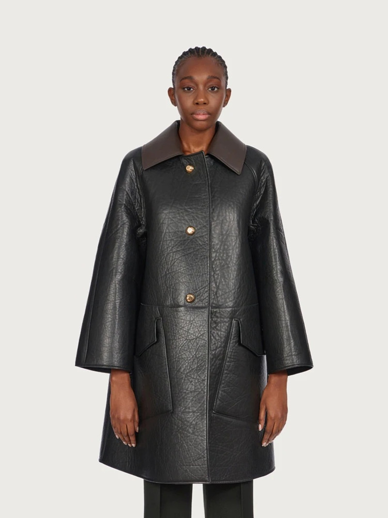 FERRAGAMO NAPPA COAT outlook