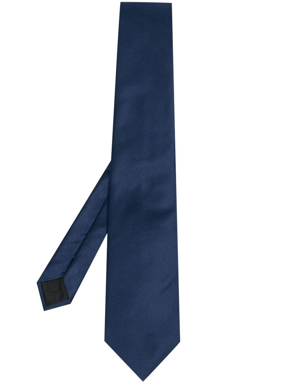 pointed-tip silk tie - 1