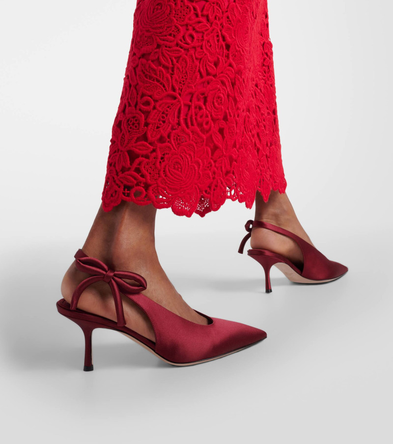 Nite-Out 70 satin slingback pumps 4