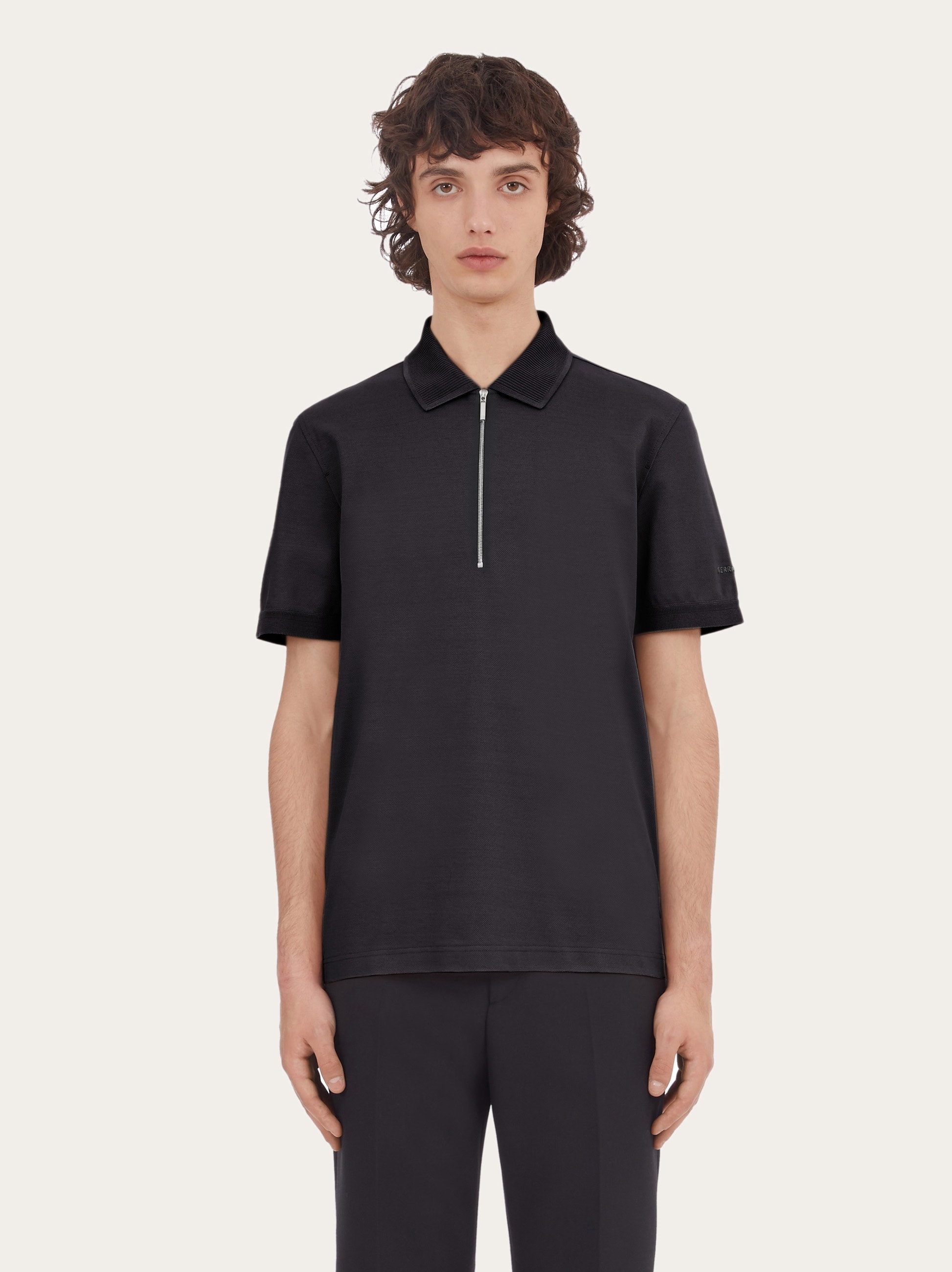 Polo with zip collar - 2