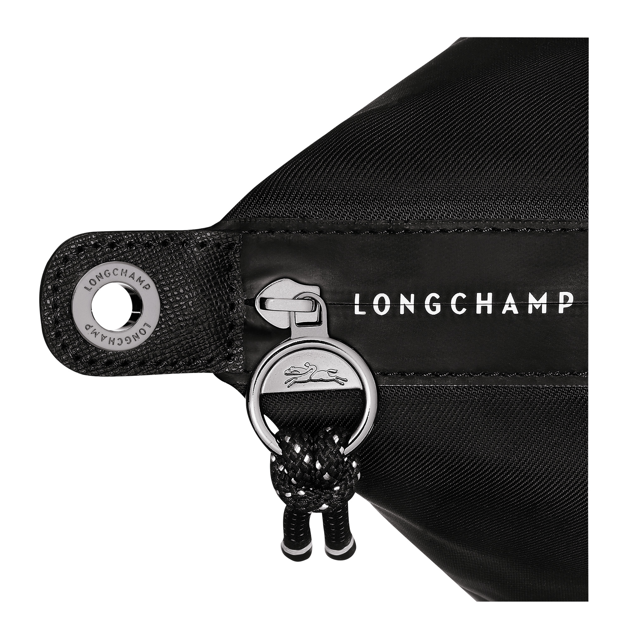 Le Pliage Energy L Handbag Black - Recycled canvas - 6