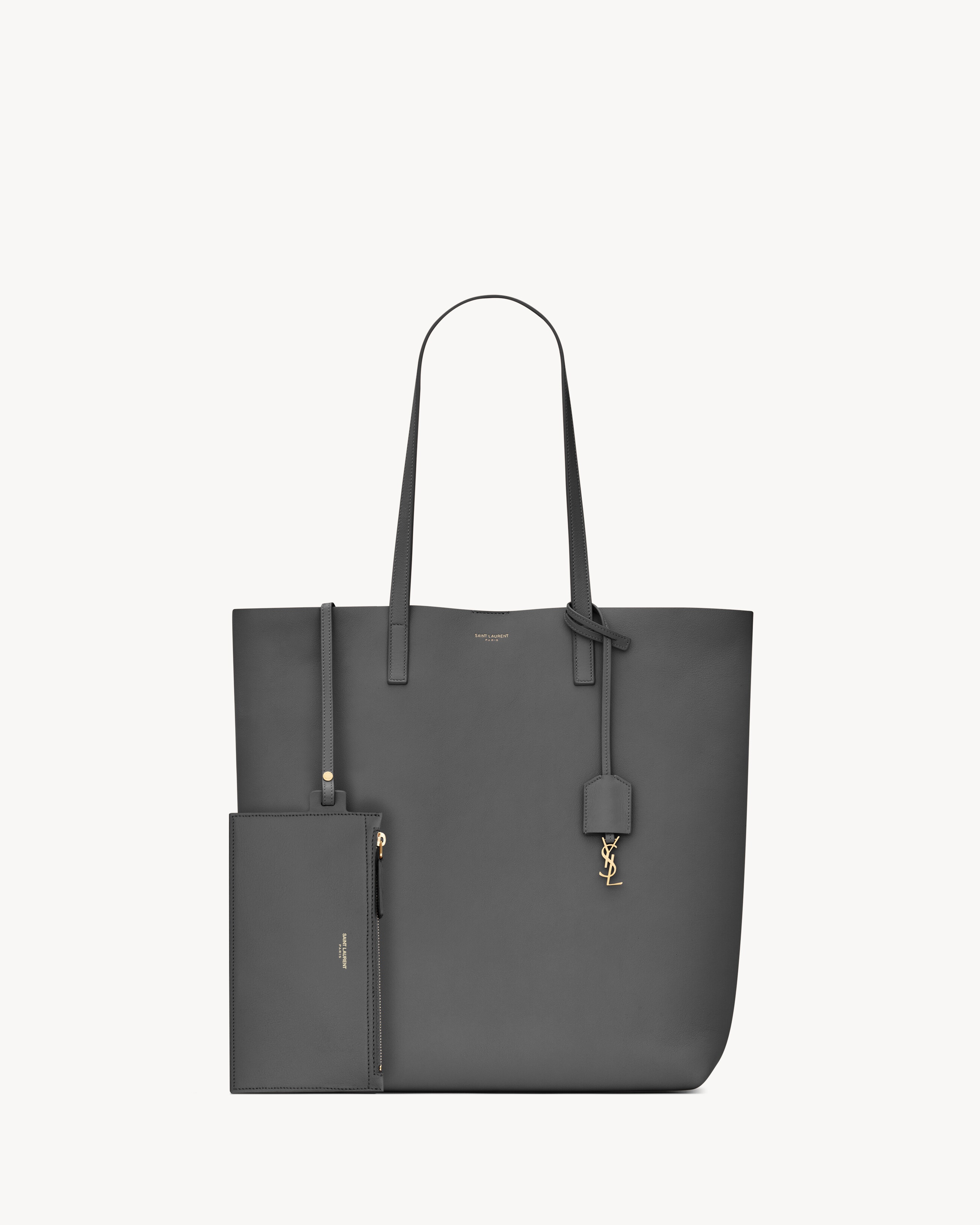 SHOPPING SAINT LAURENT IN LEATHER - 2