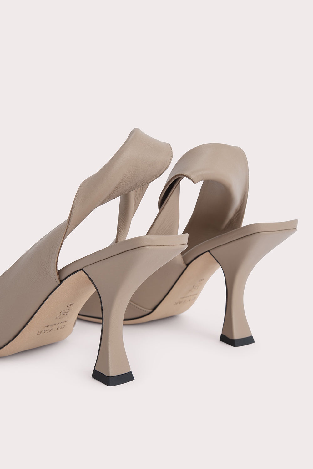 YASHA TAUPE NAPPA LEATHER - 4