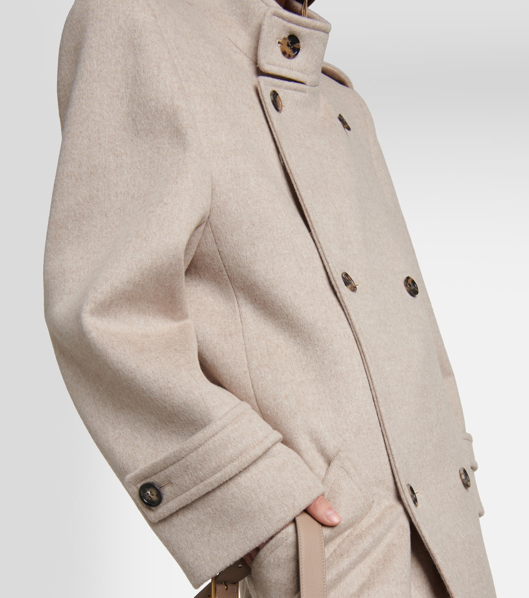 Oversized wool coat - 5