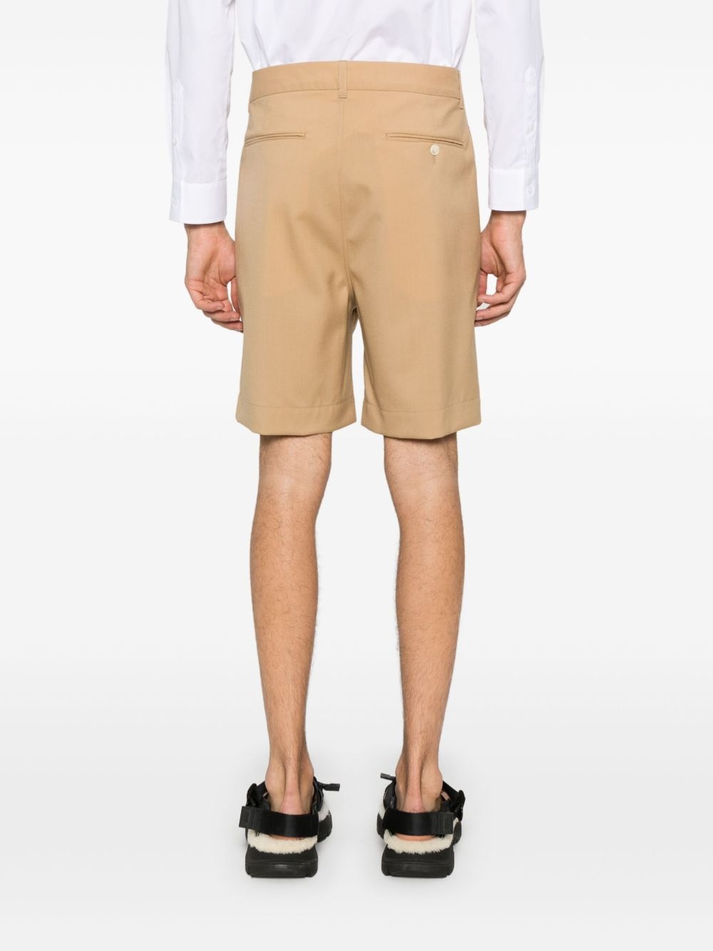 virgin-wool shorts - 4