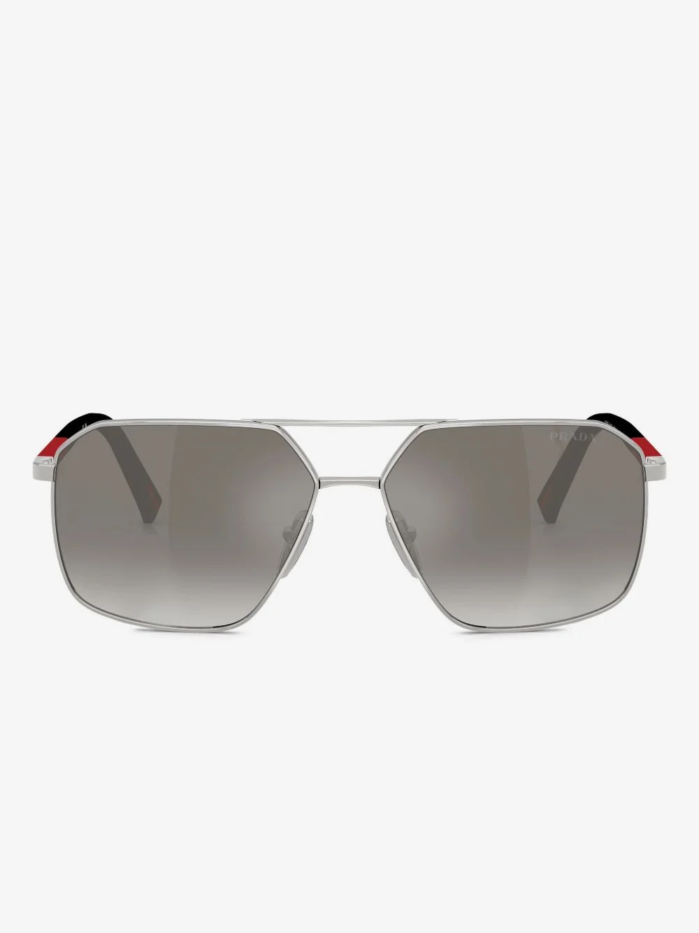geometric-frame sunglasses - 1