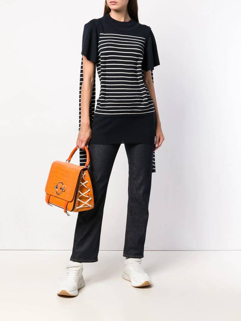 JW Anderson double layer-sleeve T-shirt outlook