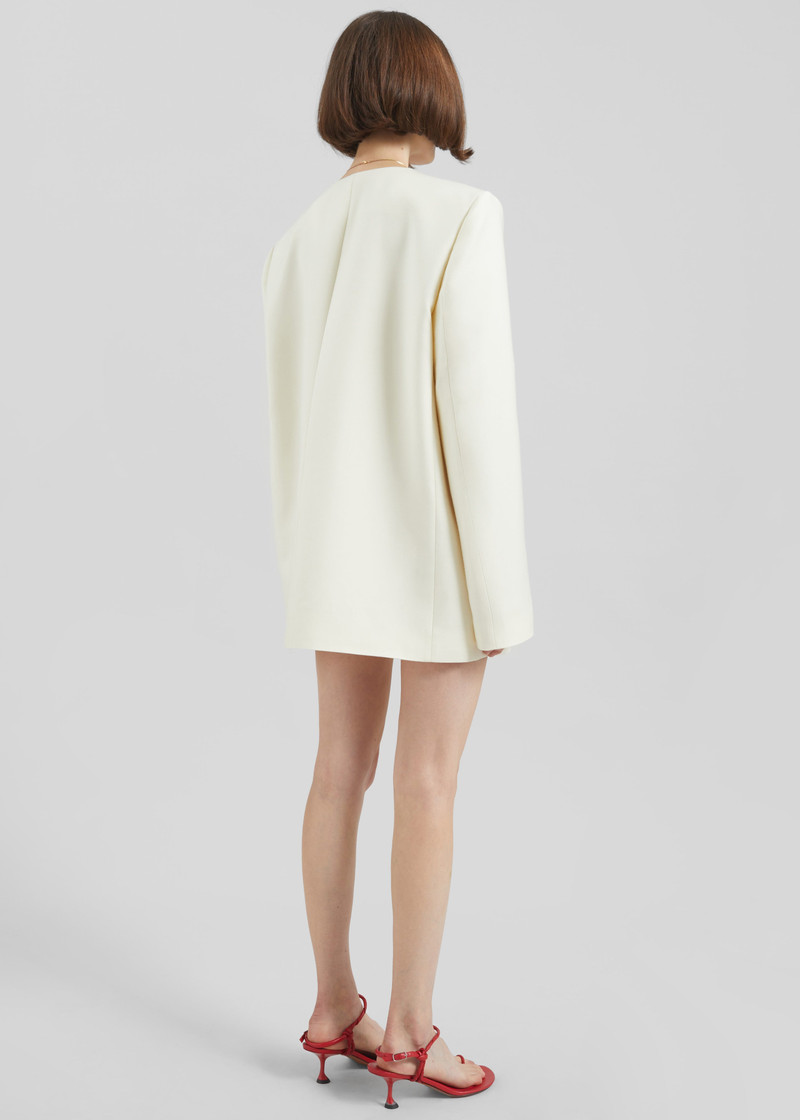 Serra Blazer Dress - Cream 7