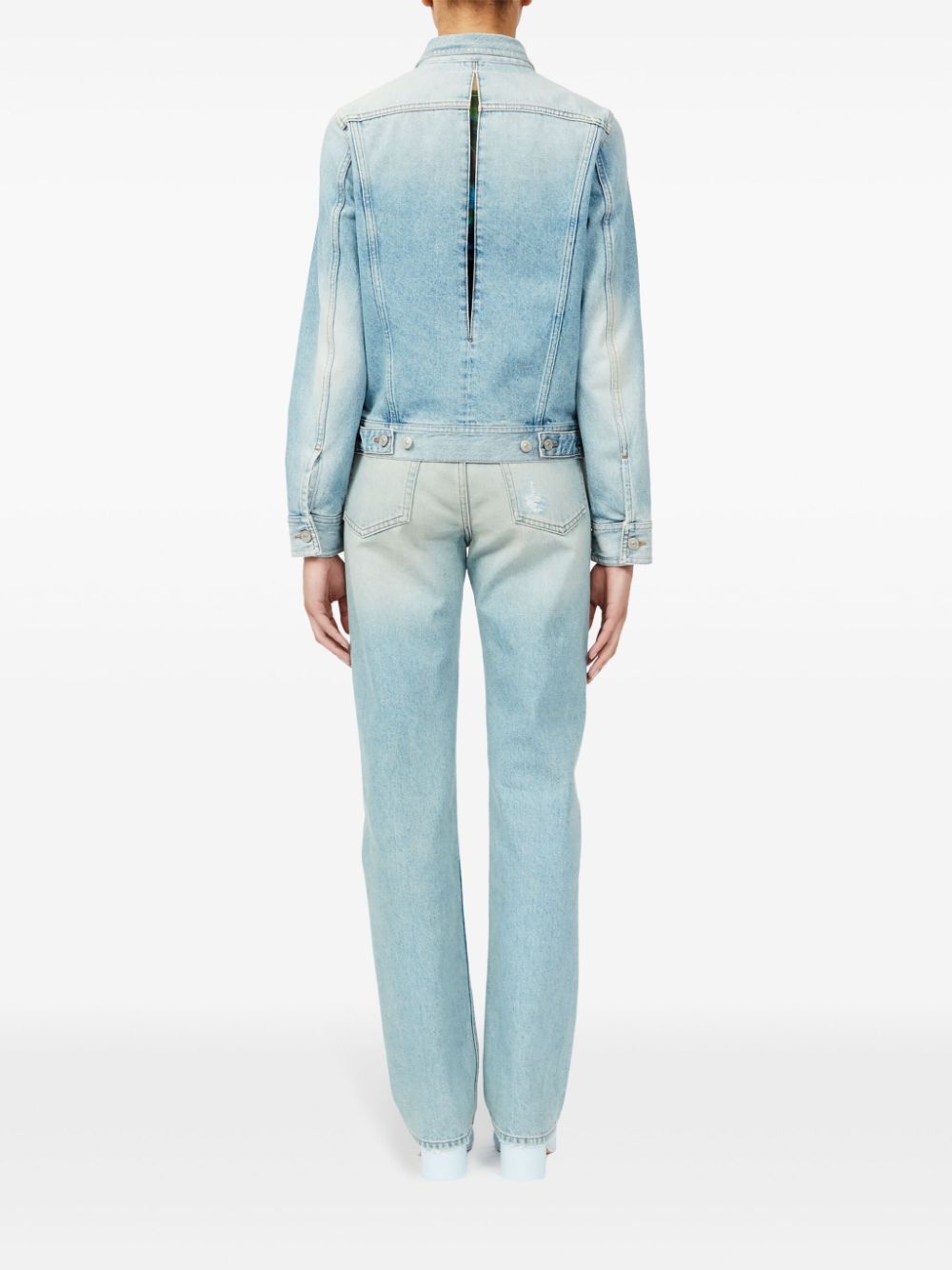 cut-out jacket - 4