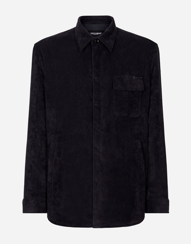 Lined corduroy shirt 1