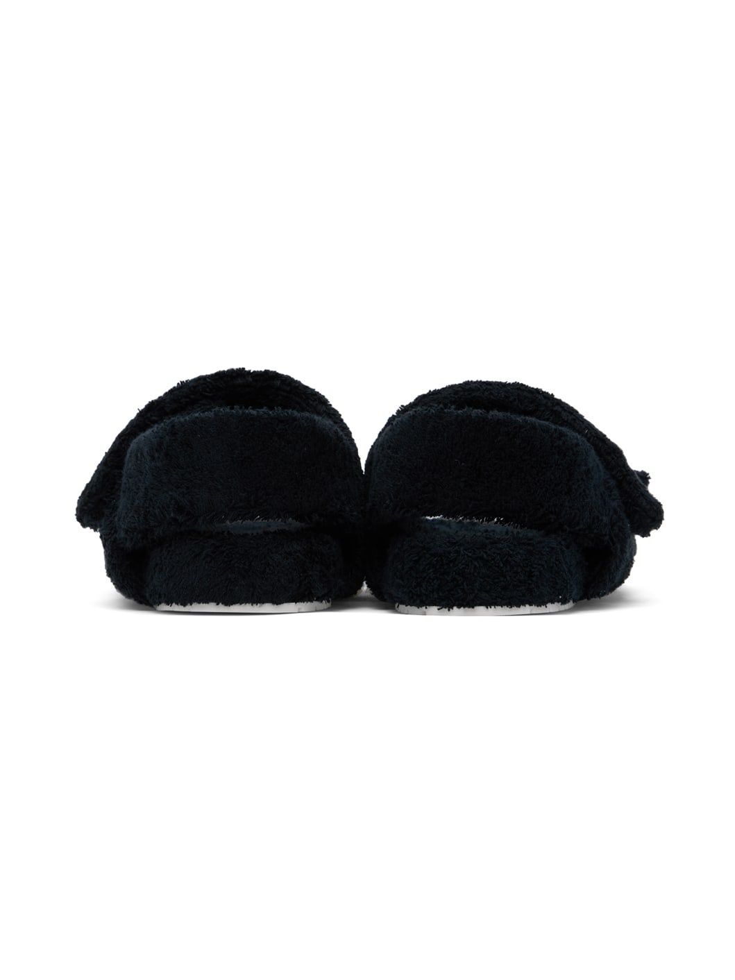 Black Logo Sandals - 2
