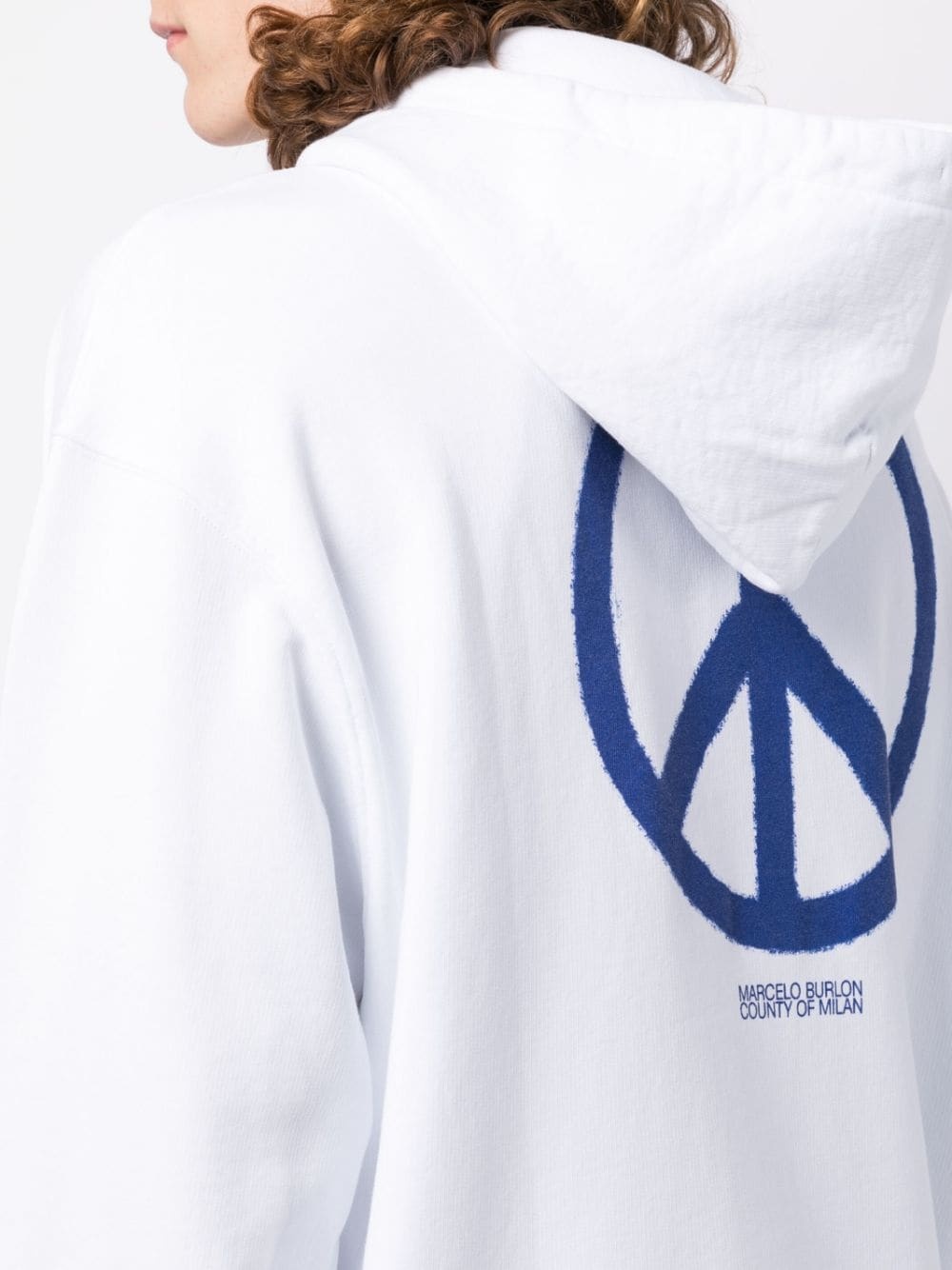 County Peace printed hoodie - 5