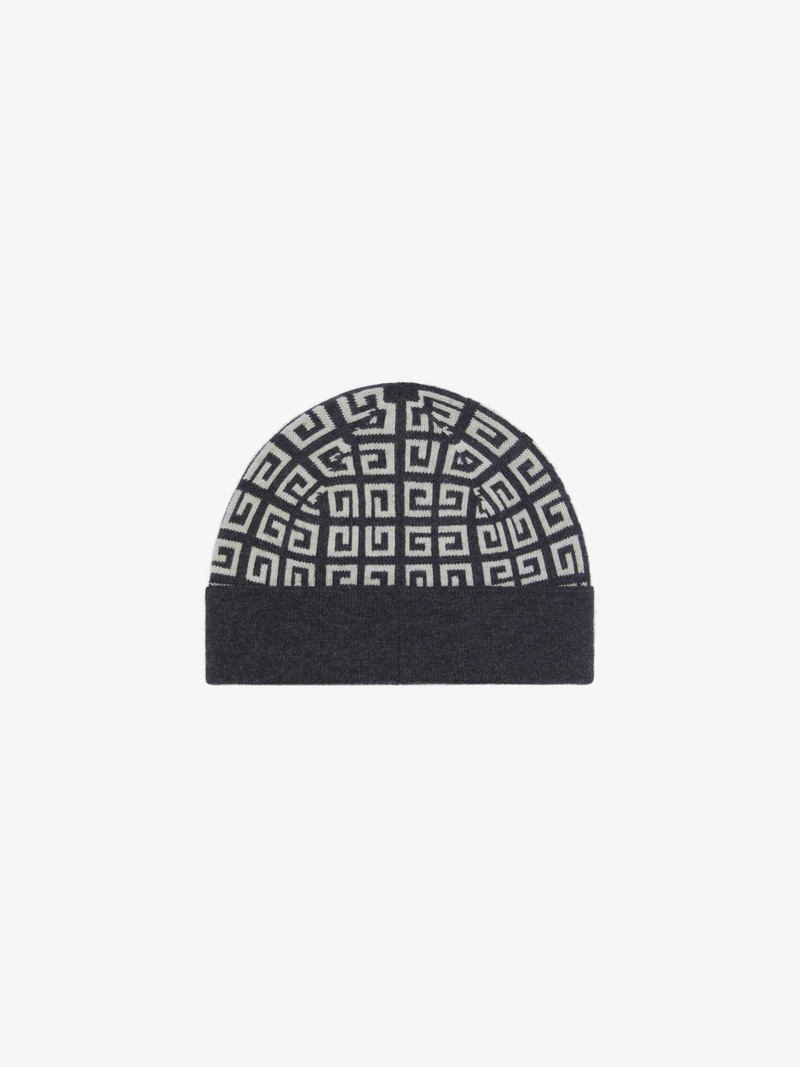 Givenchy 4G DOUBLE SIDED BEANIE IN WOOL AND CASHMERE outlook