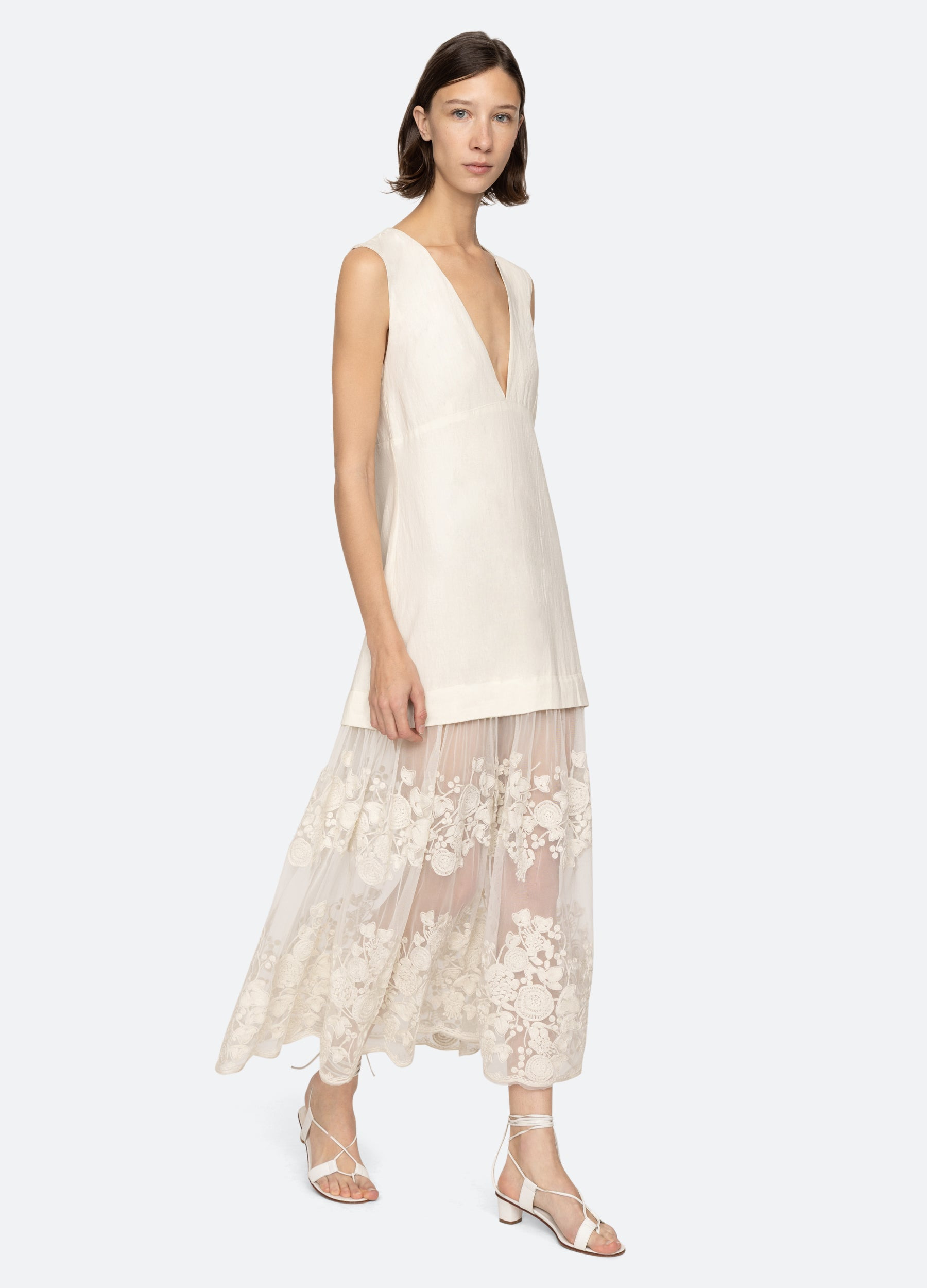 Arielle V-Neck Dress - 7