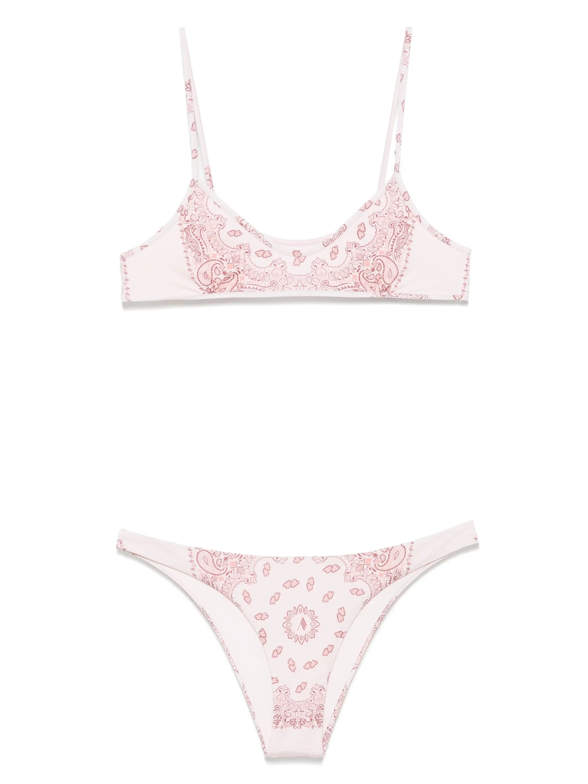 paisley-print bikini - 1