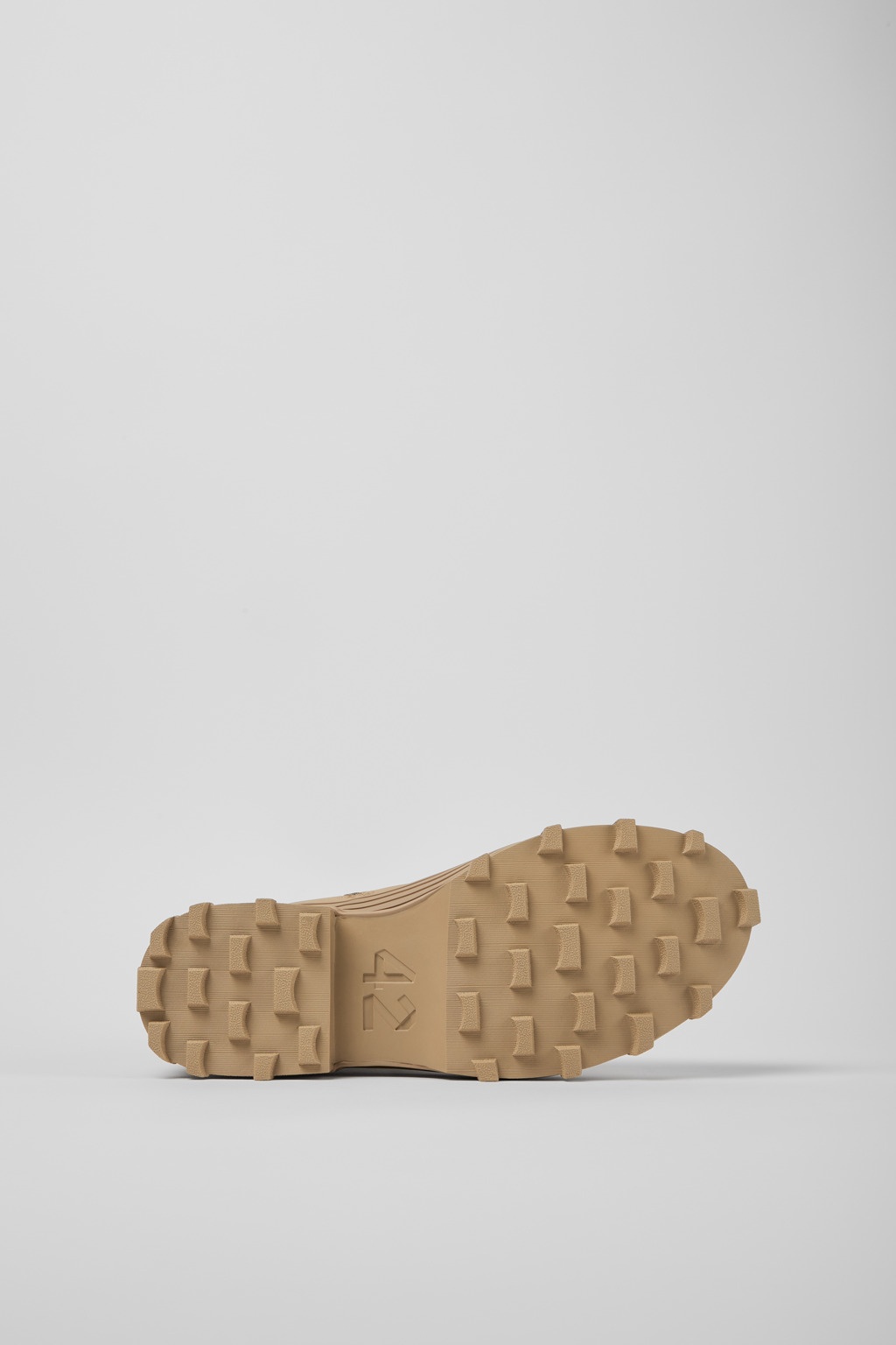 Beige leather boots - 5