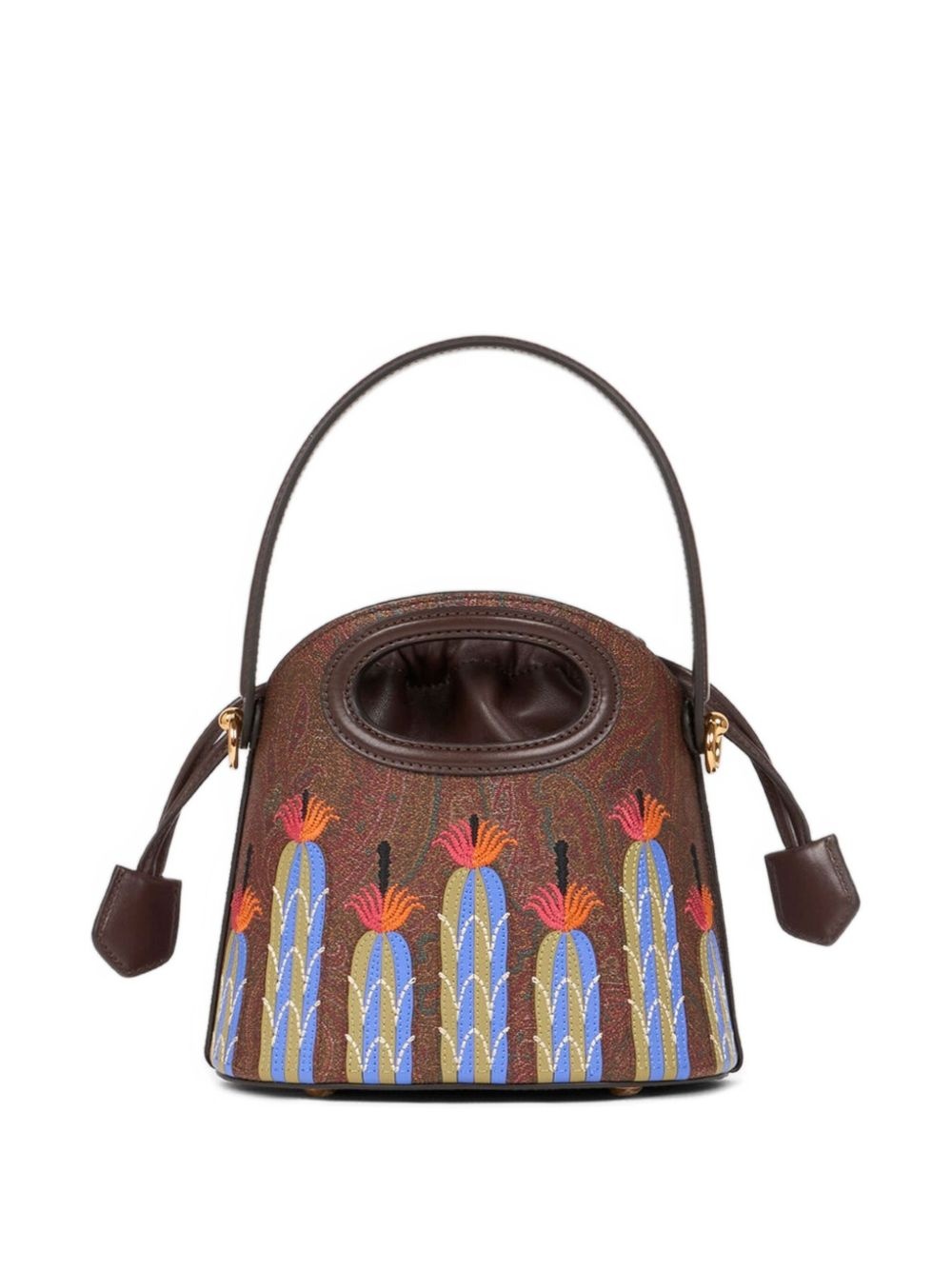 x Agostino Iacurci small Saturno bucket bag - 3