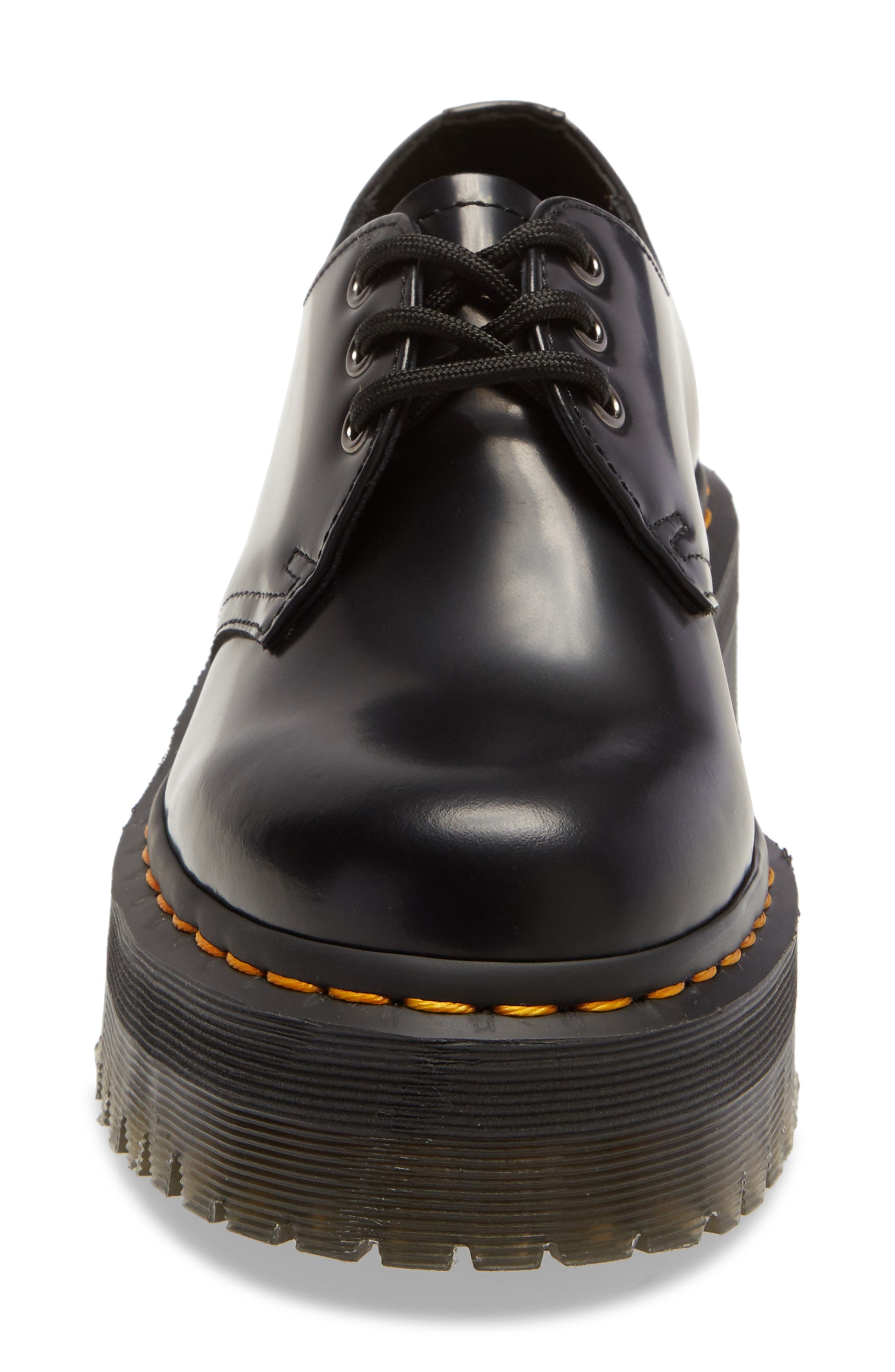 Dr. Martens Quad Platform Derby in Black at Nordstrom - 4