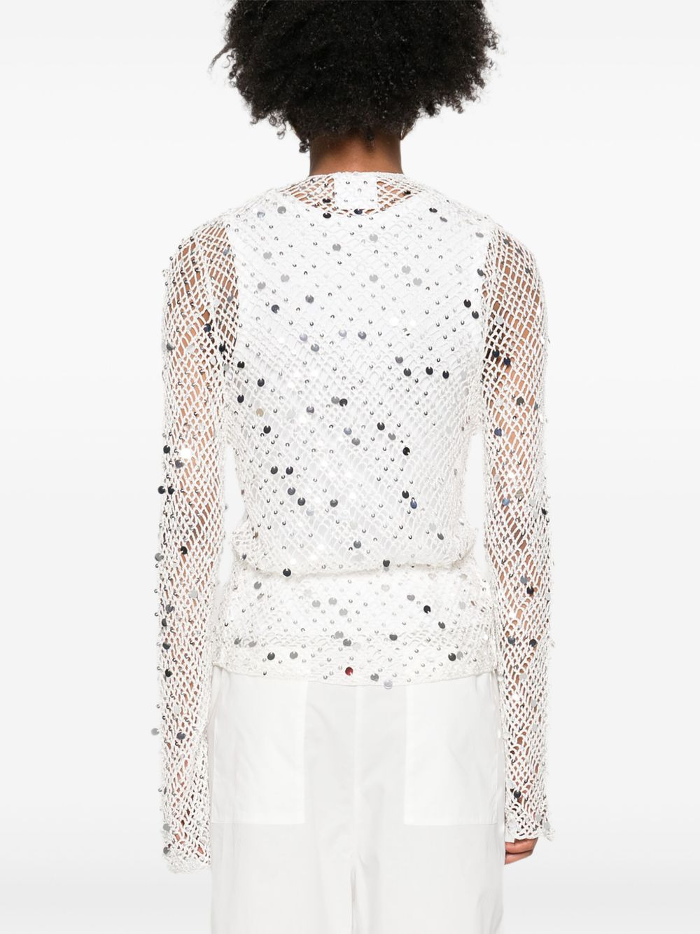 Vera sequin-embellished top - 4