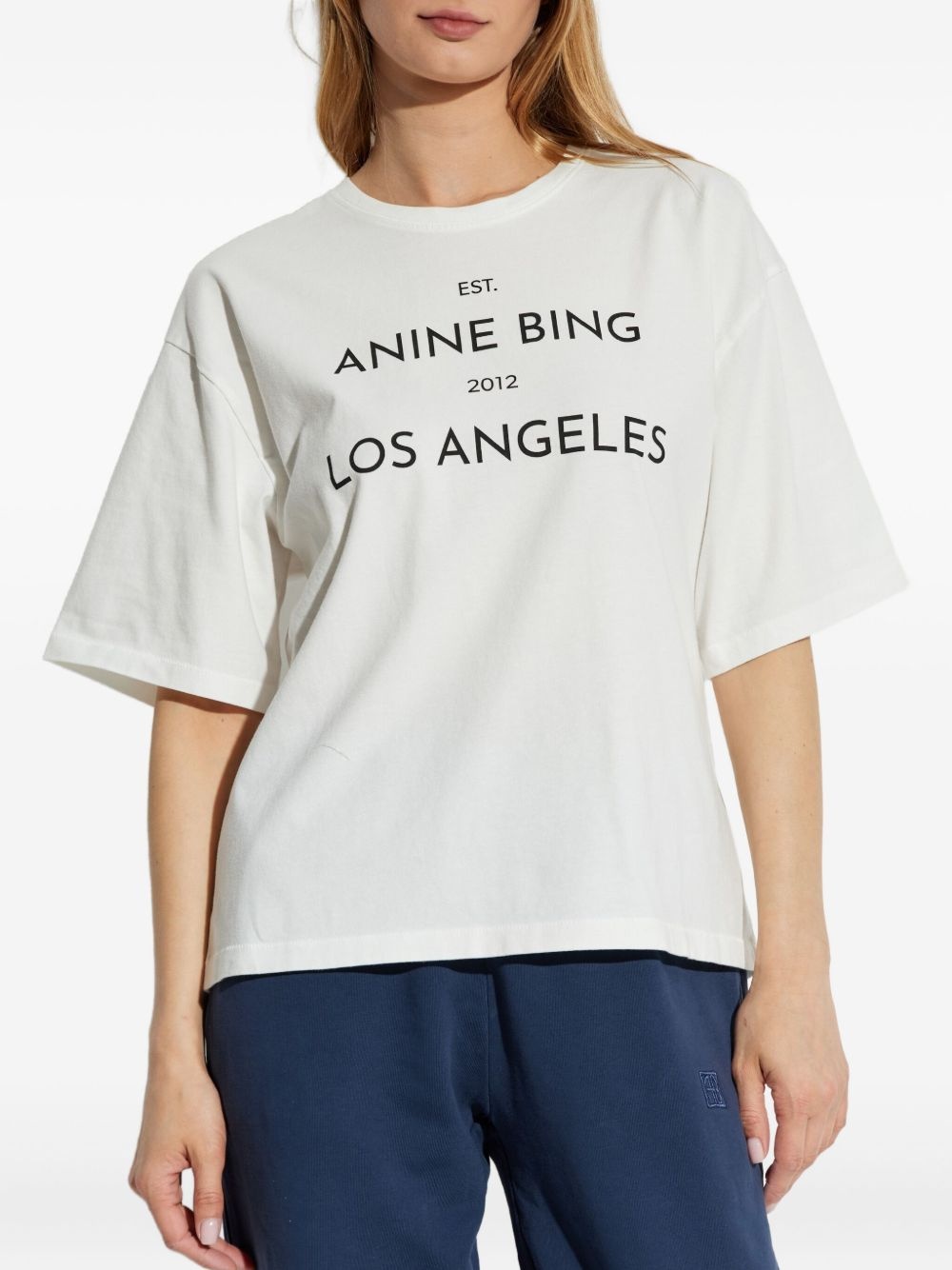 logo-print T-shirt - 3