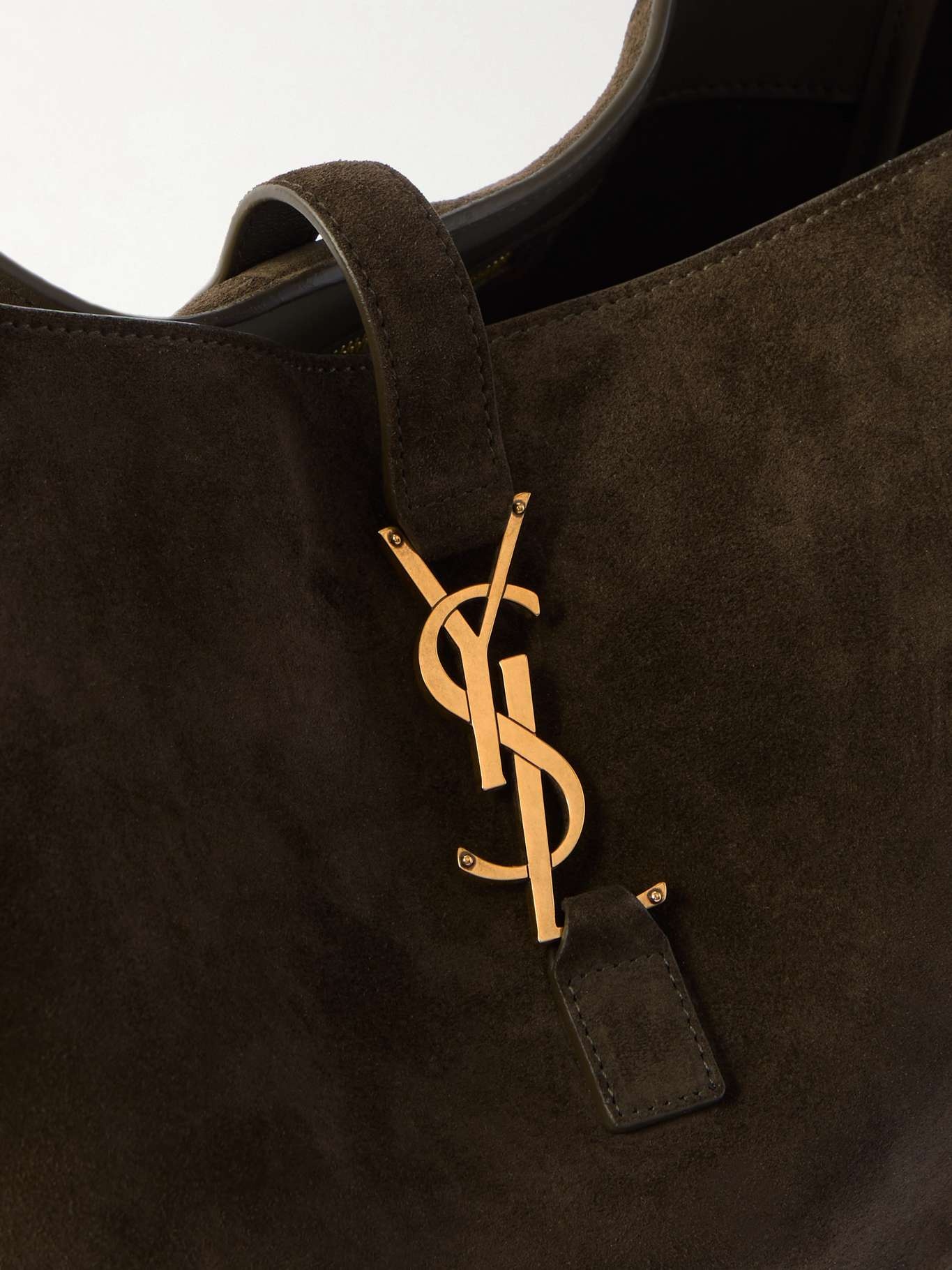Le 5 À 7 Bea suede tote Green - 4