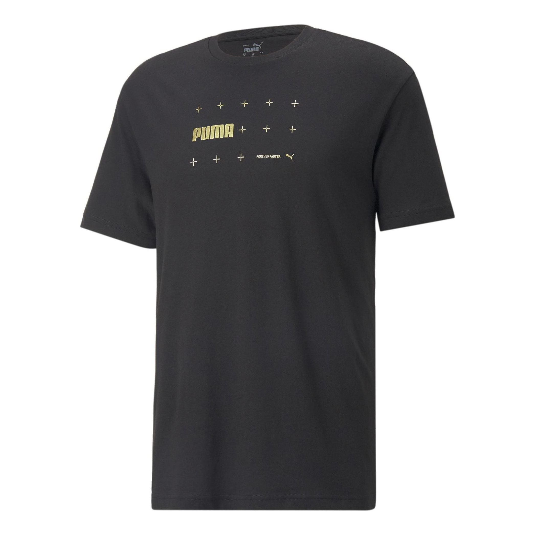 PUMA Foil Graphic T-Shirt 'Black' 674650-01 - 1