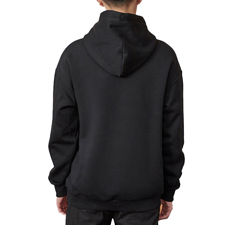 Li-Ning Sports Fashion Series Loose Pullover Hoodie 'Black' AWDQB38-1 - 4