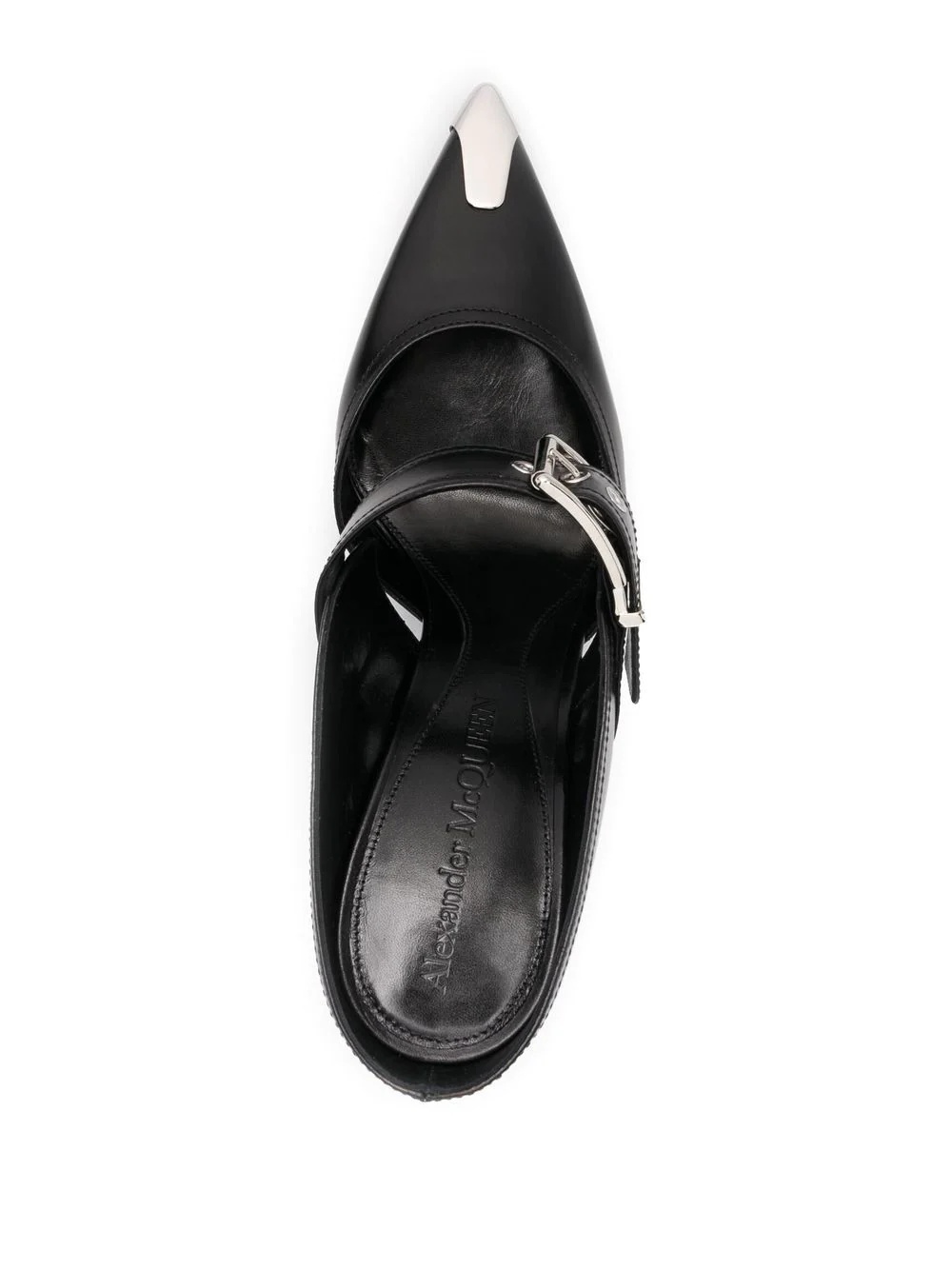 metallic-toe cap pumps - 4