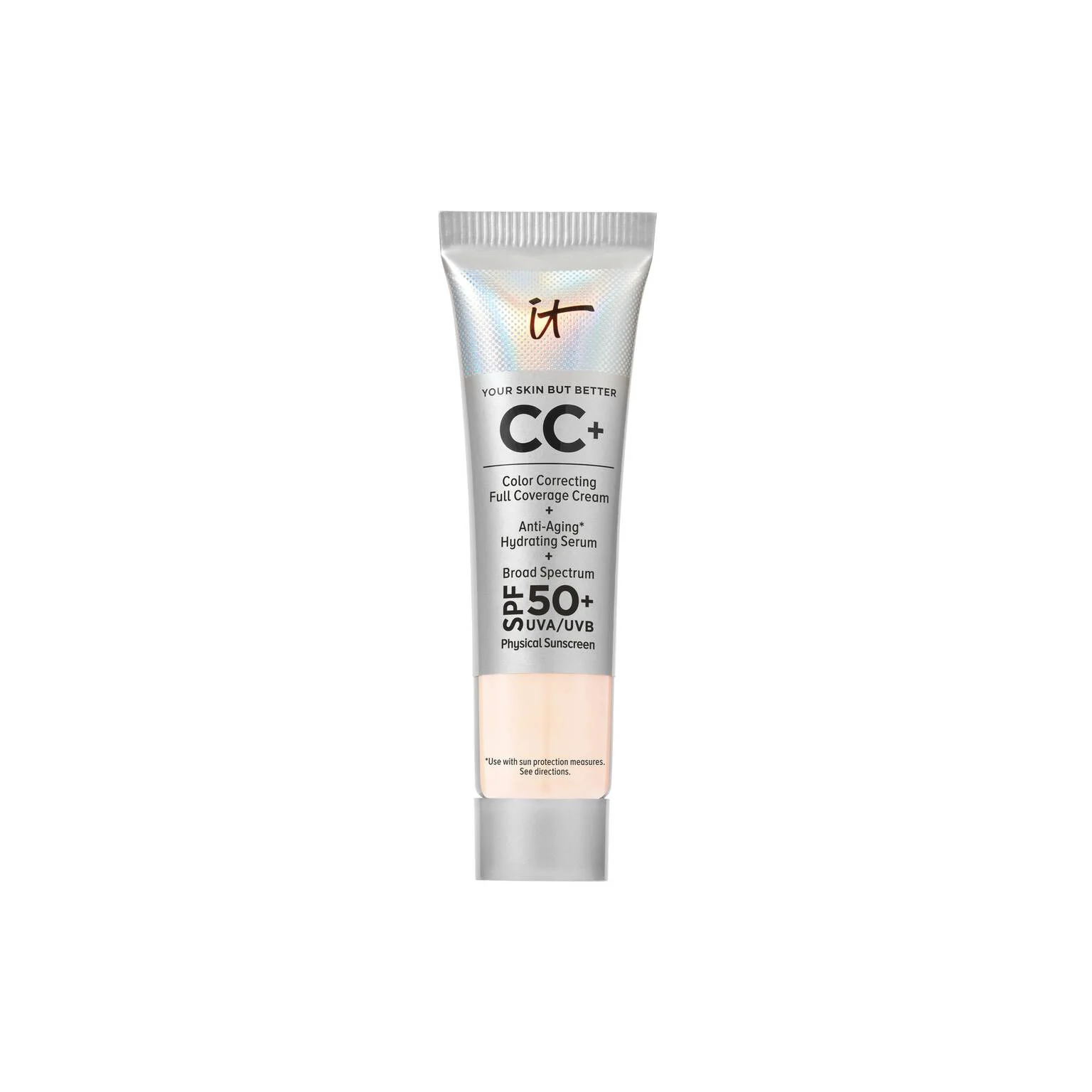 CC+ Cream Full-Coverage Foundation with SPF 50+ Travel Size - 1