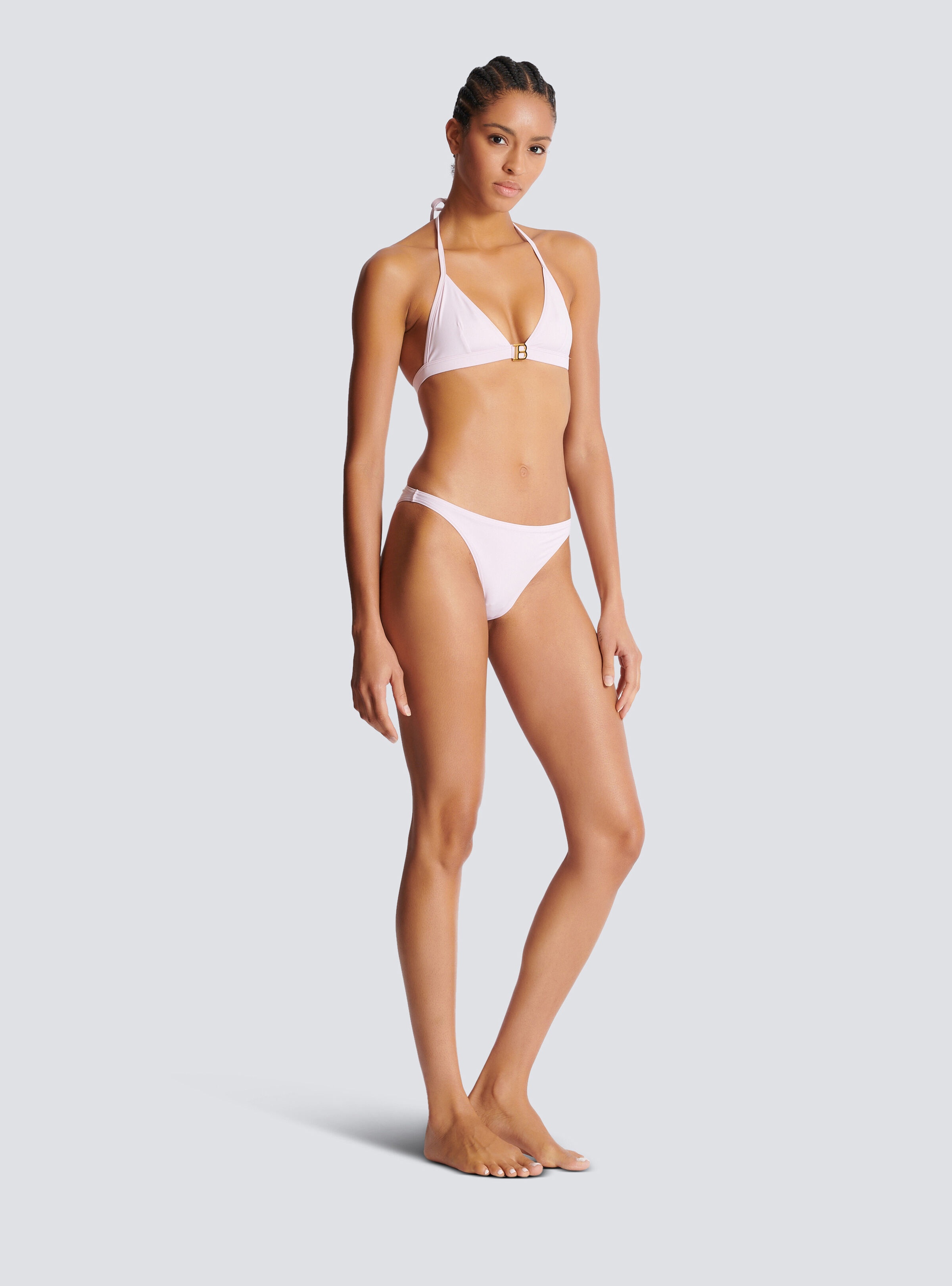 Two-piece logo swimsuit - 3