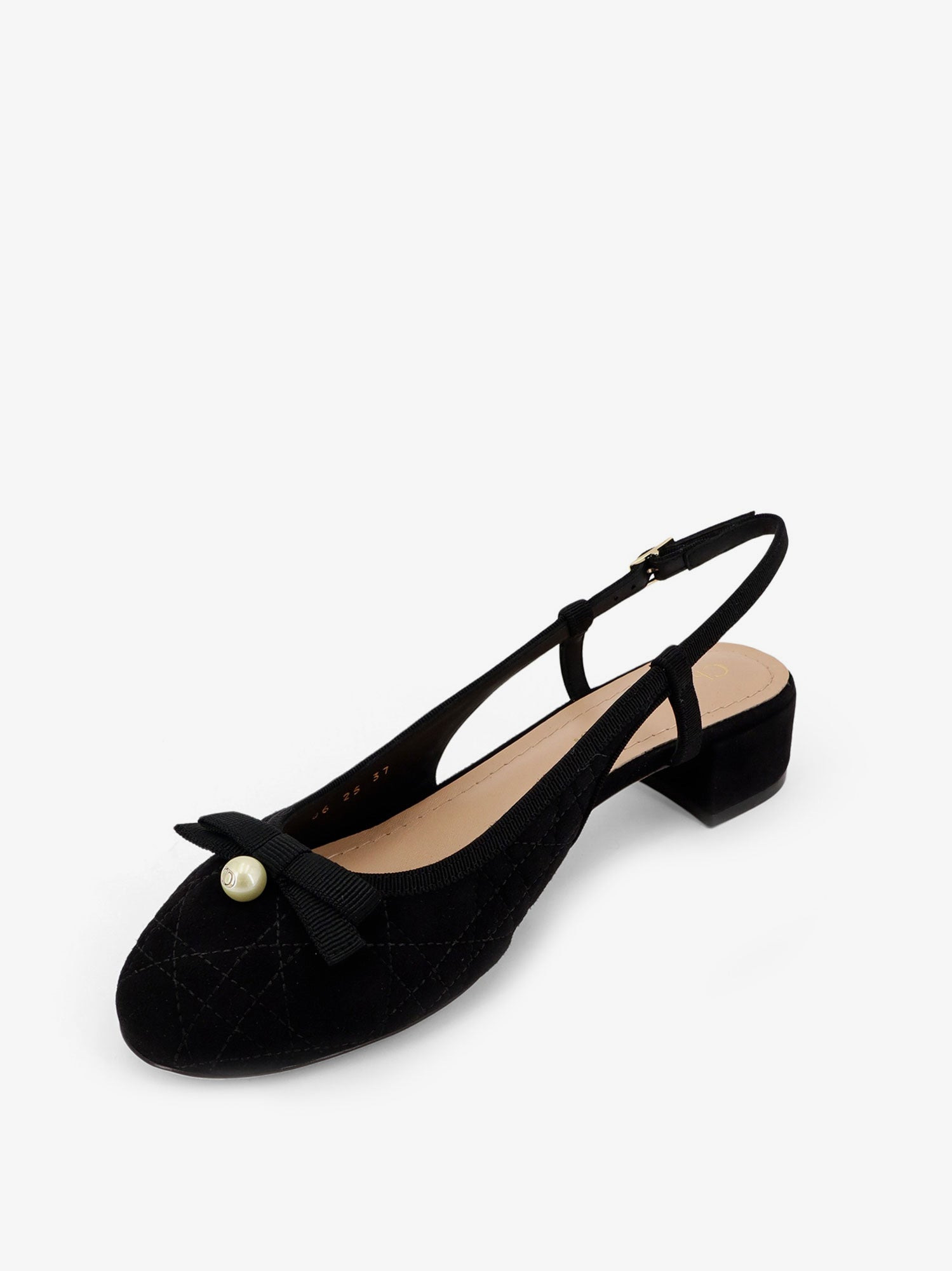 Dior Women Dior Ballet Cannage Quilted Slingback Pumps - 4