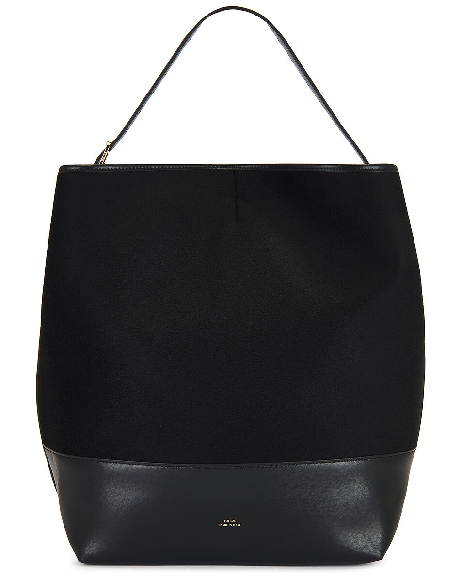 Belted Double Tote Bag - 1