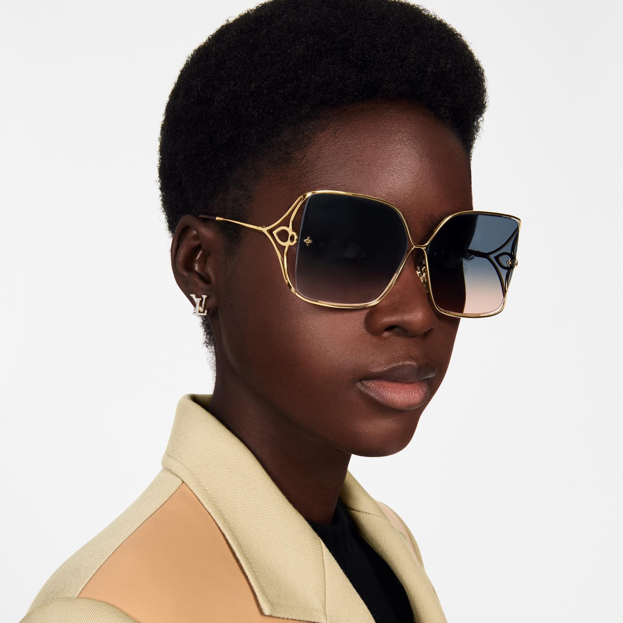 LV Petal Square Sunglasses - 2
