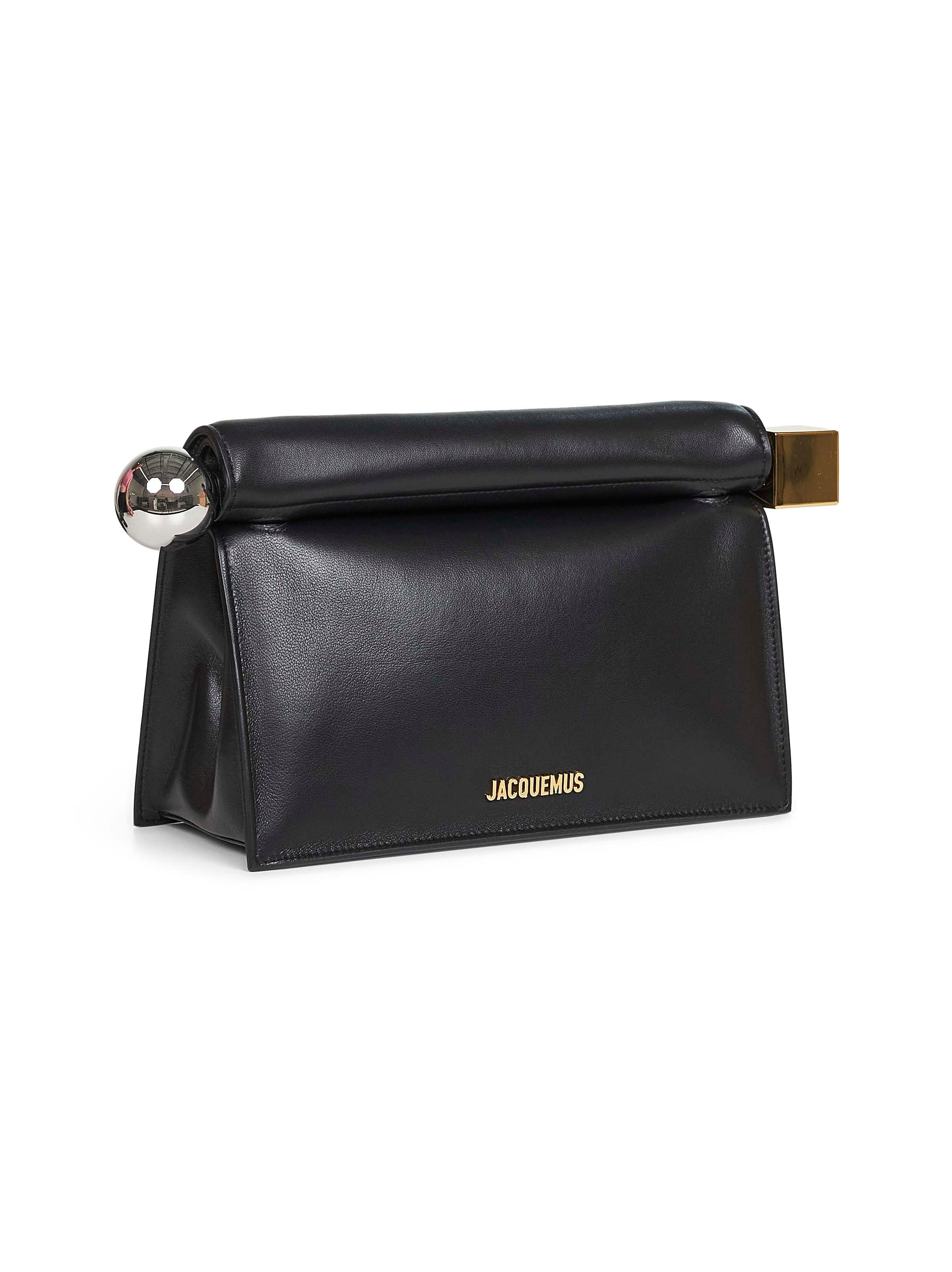 Black The Rond Carré clutch bag - 2