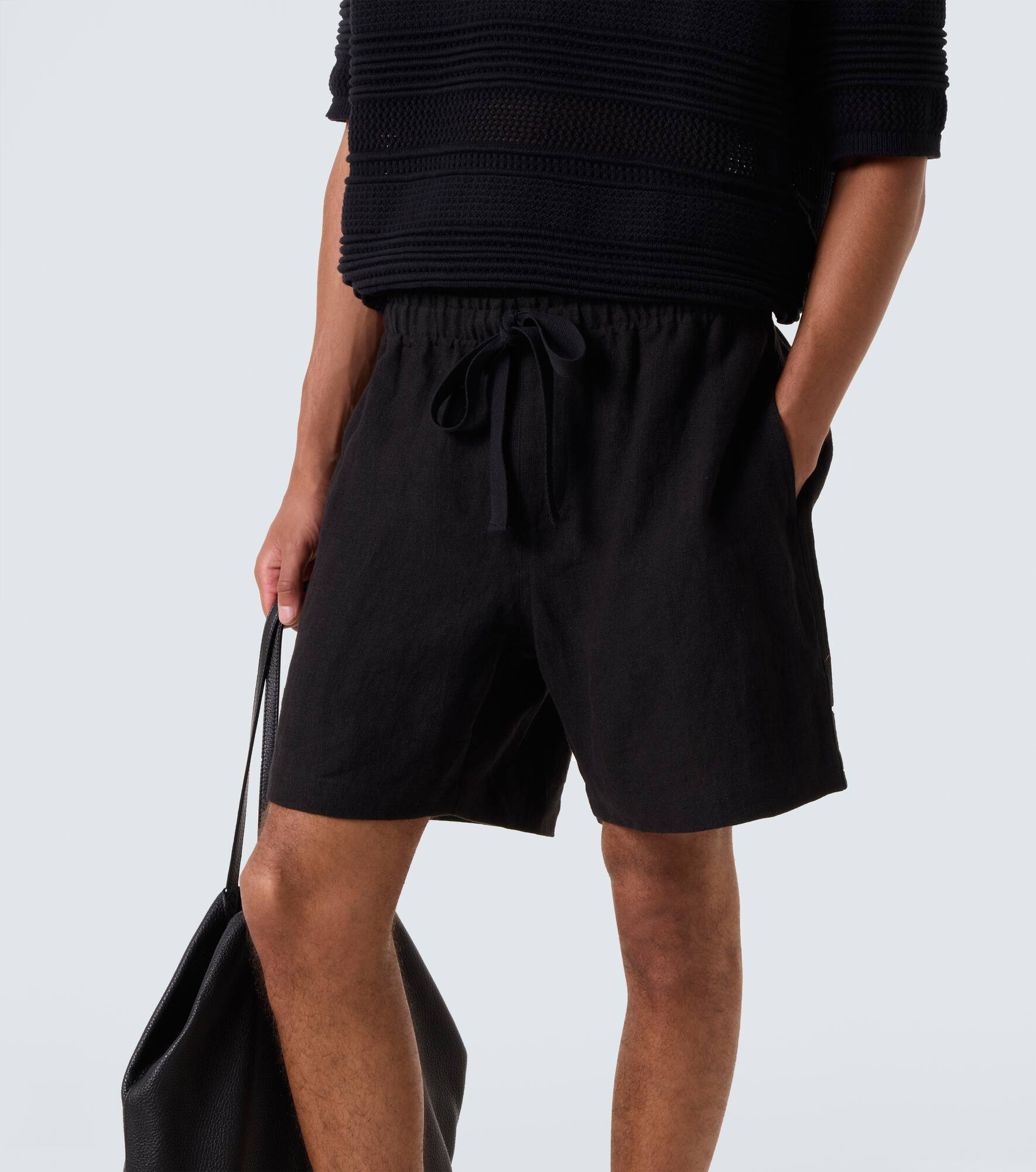Linen shorts - 5