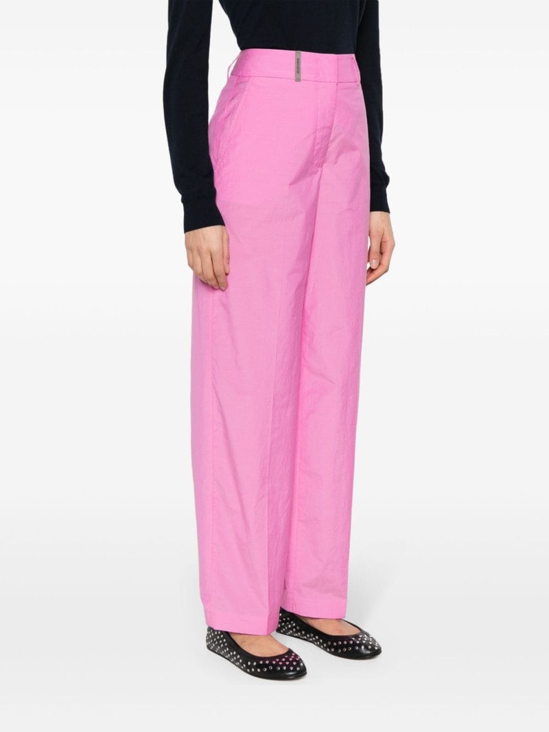 pressed-crease straight trousers 3