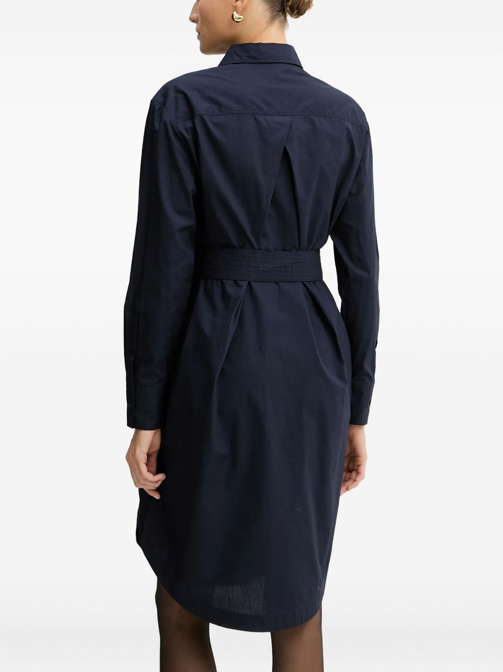 belted shirt dress - 3