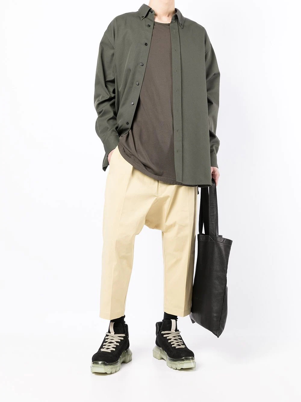 drawstring track pants - 2