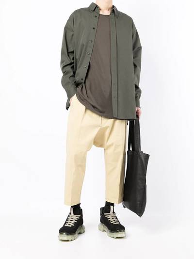 Rick Owens drawstring track pants outlook